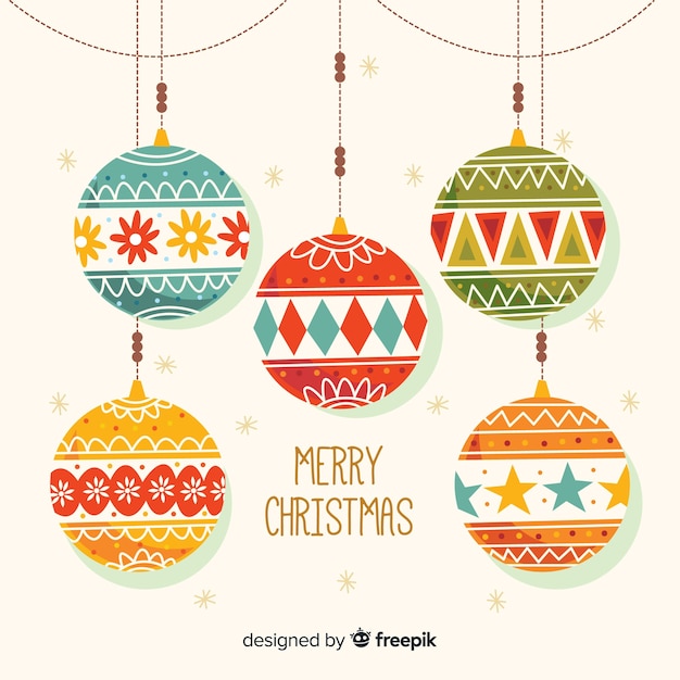 Kerst achtergrond | Gratis Vector