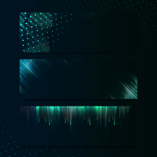Lege groene rechthoek uithangbord vector Gratis Vector