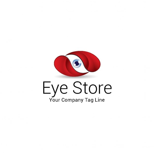 Logo eye | Gratis Vector