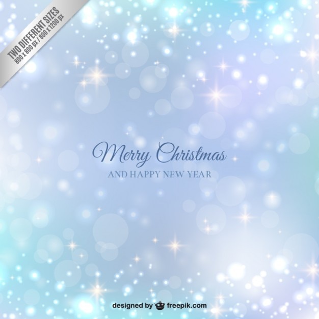 Merry christmas achtergrond in sprankelende stijl | Gratis Vector