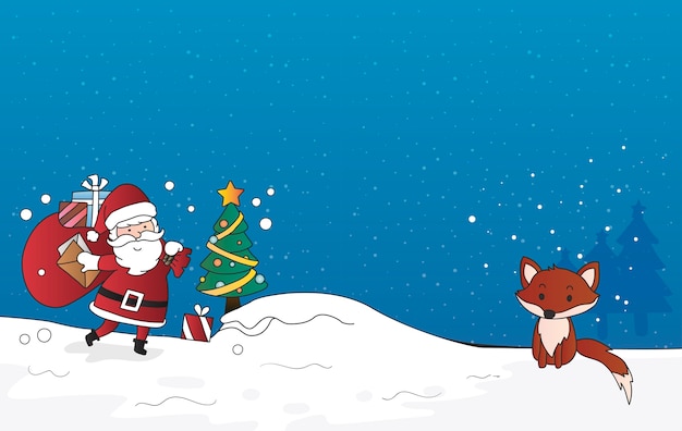 Merry christmas vector | Gratis Vector