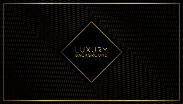 Moderne abstracte luxe gouden achtergrond Premium Vector