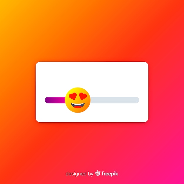 Moderne instagramsamenstelling met gradiëntstijl Gratis Vector