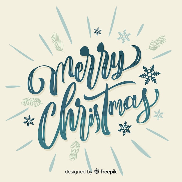 Mooie kerst achtergrond | Gratis Vector