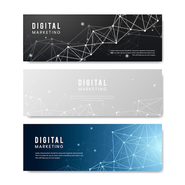 Neurale netwerkillustratieinzameling Gratis Vector