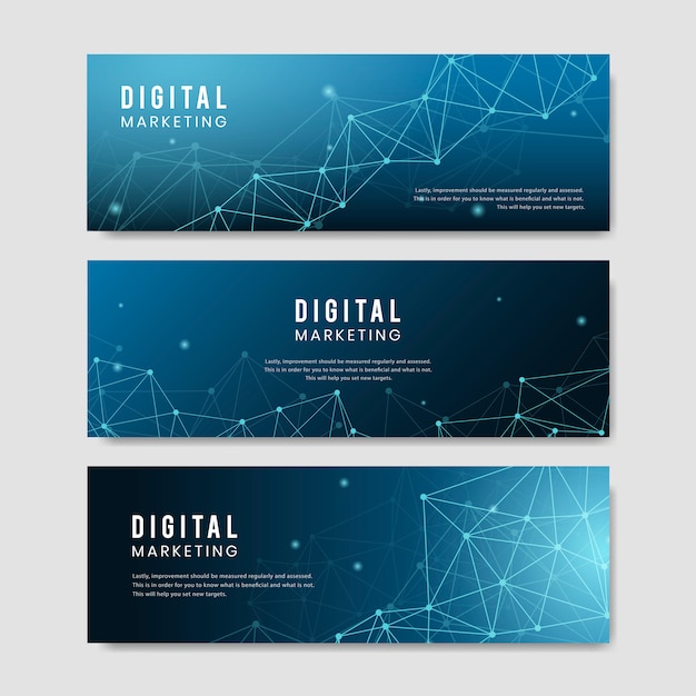 Neurale netwerkillustratieinzameling Gratis Vector