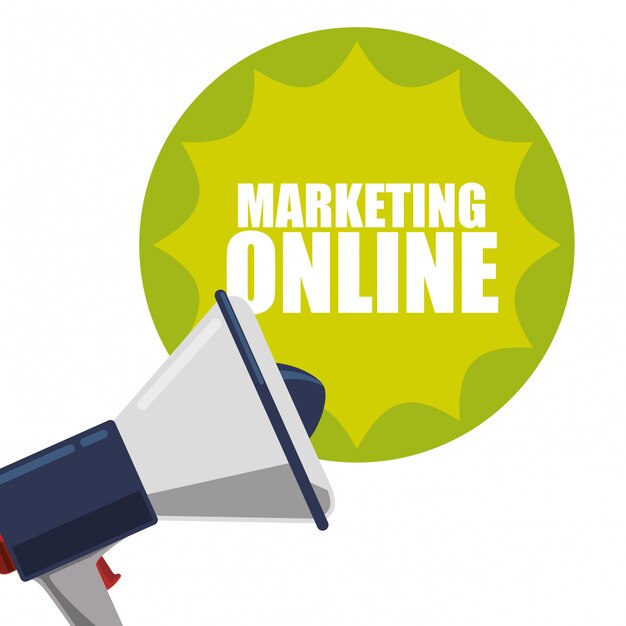 Ontwerp voor digitale marketing Premium Vector