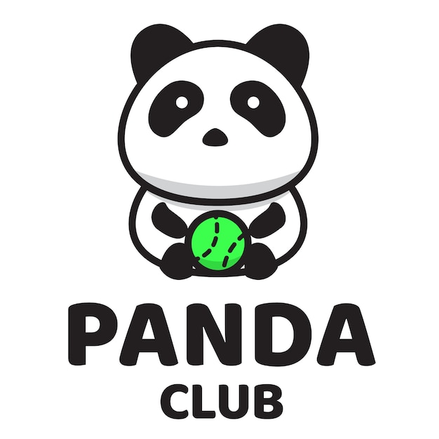 Клуб панда настольный теннис. Panda Club. Панда логотип. Логотип cute Panda. Панда логотип для кафе.