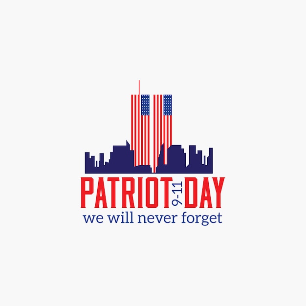 Patriot day Premium Vector