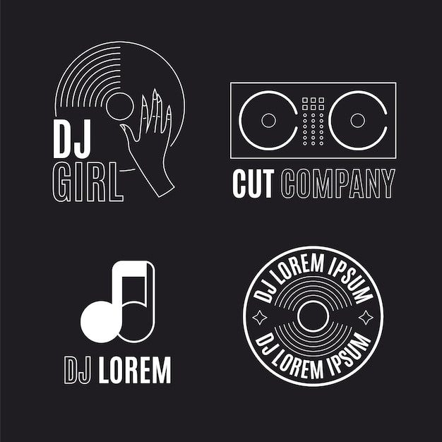 dj logos for laptops