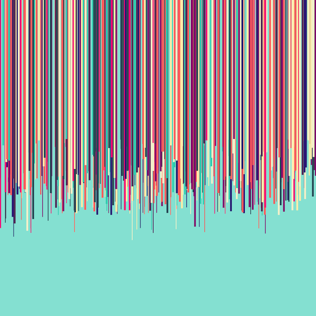 Retro gestreepte achtergrond Gratis Vector
