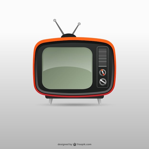 Retro tv | Gratis Vector