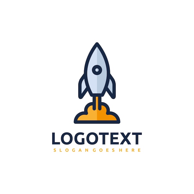 Rocket logo | Gratis Vector