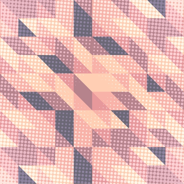Scandinavische stijl achtergrond in roze en paarse tinten Gratis Vector