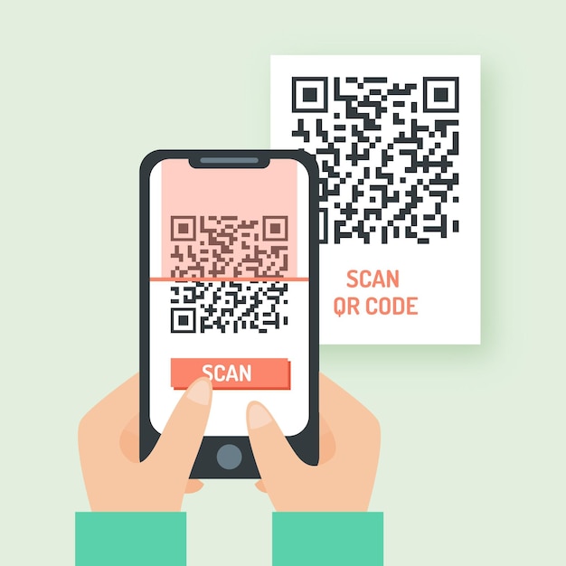 47++ Qr code von bild scannen , Smartphone qrcode scannen Gratis Vector