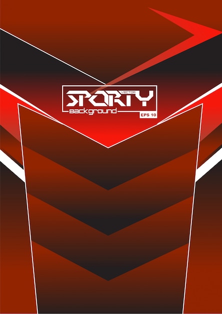 Sportieve abstracte achtergrond Premium Vector