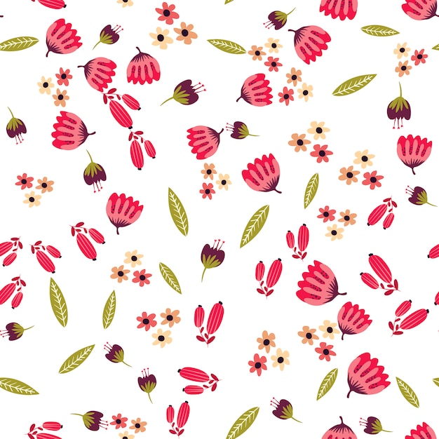 Spring Pattern | Gratis Vector