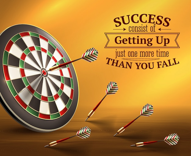 Succes slimme citaten met ups en downs symbolen
