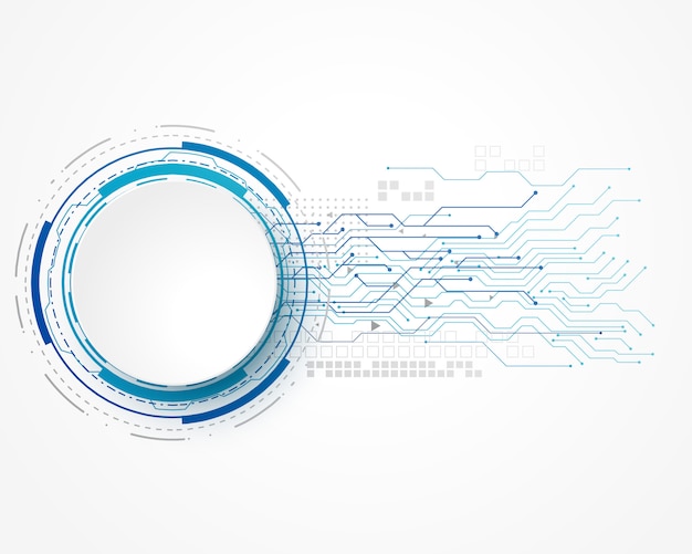 Technologie concept achtergrond met gaas en tekst ruimte Gratis Vector
