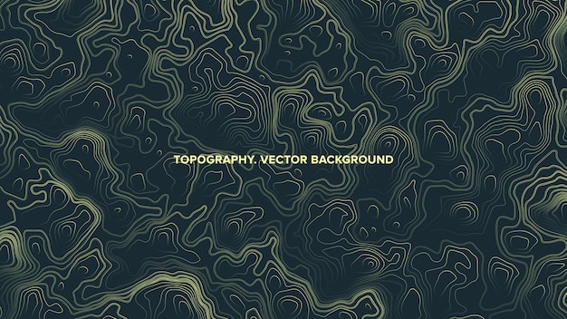 Topografische contour kaart opluchting abstracte achtergrond Premium Vector
