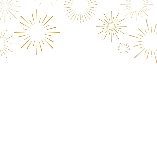 Van achtergrond vuurwerkexplosies ontwerp Gratis Vector