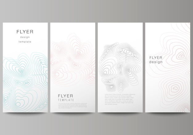 Vector lay-out van flyer, banner ontwerpsjablonen. Premium Vector