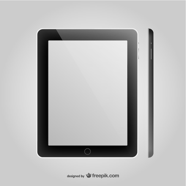 Vector tablet gratis graphics Gratis Vector