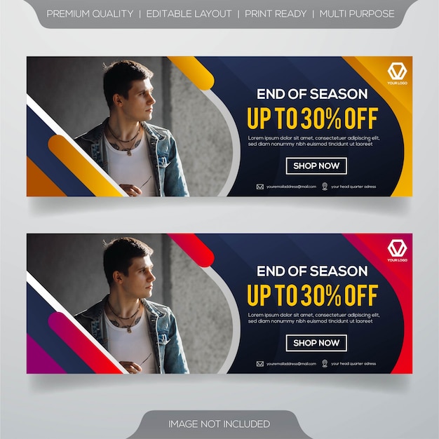 Web sjabloon sjabloonontwerp Premium Vector