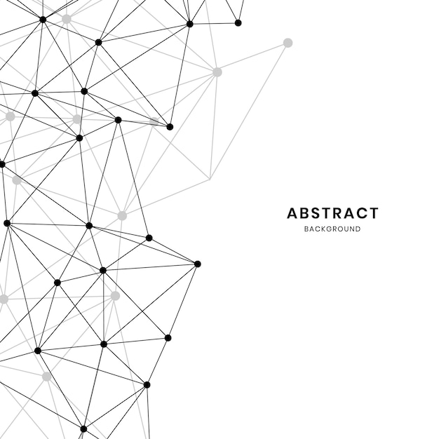 Witte neurale textuur abstracte vector Gratis Vector