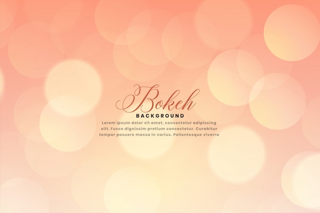 Zachte wazig bokeh achtergrond Gratis Vector
